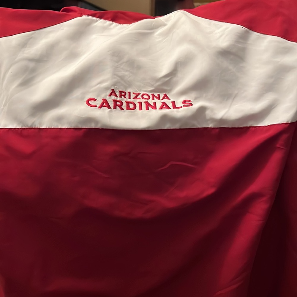 NFL team apparel, size 6x and color is burgundy, and white little black - Picture 2 of 5